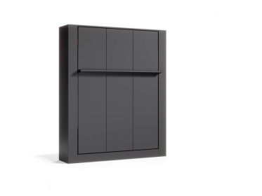 Nova Queen Wall Bed (Color: Graphite)