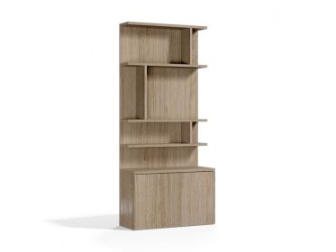 Royal Bookcase (Color: Light Wood)
