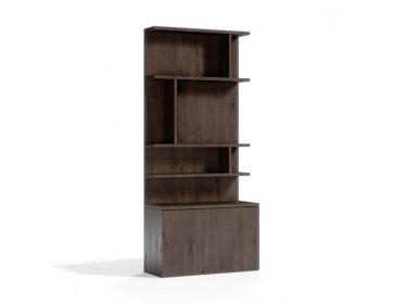 Royal Bookcase (Color: Dark Wood)
