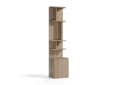 Royal Small Bookcase (Color: Light Wood)