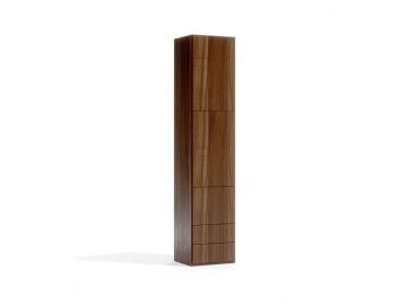 Royal Convertible Wardrobe with 2 Drawers (Color: Walnut)