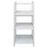 38" 3 Tier Folding Bookshelf