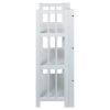 38" 3 Tier Folding Bookshelf